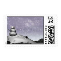 Snowman Postage postage by MDKgraphics Snowman Postage postage