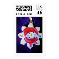 SNOWMAN postage
