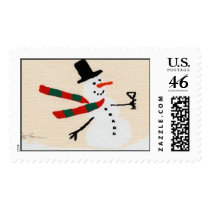 snowman postage by sethevans snowman postage