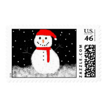 snowman postage