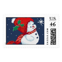 Snowman postage