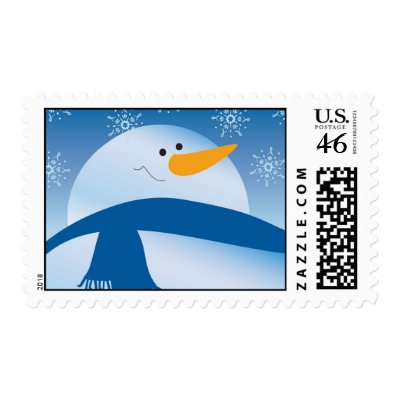 snowman postage