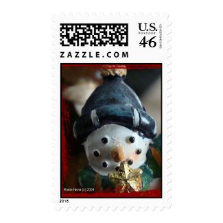 Snowman Postage Stamps stamp