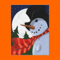 SNOWMAN postcards