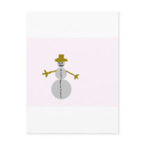 snowman postcards