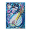 SNOWMAN postcards by bulgan_lumini SNOWMAN postcards