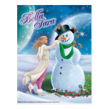 Snowman Postcard