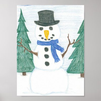 Snowman posters