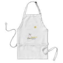 Snowman Praises (Color) Apron