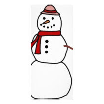snowman rack cards