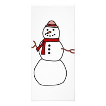 snowman rack cards