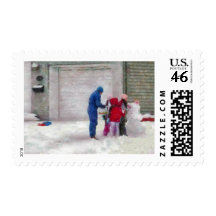Snowman - Reconstructive Surgery Postage Stamp