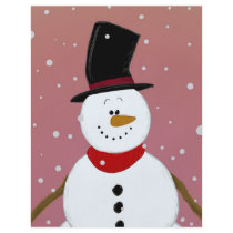 Snowman - Red flyers