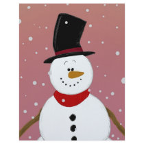Snowman - Red letterhead