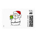 Snowman Santa postage by ChristmasStamps Snowman Santa postage