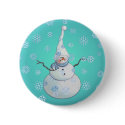 SNOWMAN, SCARF & SNOW HAT by SHARON SHARPE buttons