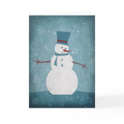 Snowman/Season's Greetings card