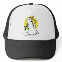 Snowman Shot! hats