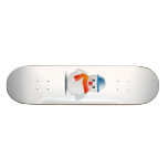 Snowman Skateboard Deck