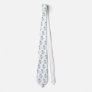 Snowman Smiley Face Custom Tie