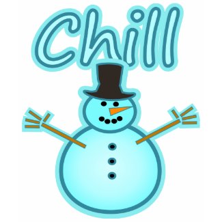 Snowman Snow Man Chill Winter Design shirt