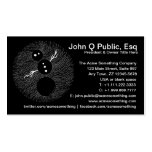 Snowman Snow Removal Snow Shoveling Business Cards