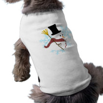 snowman snowflakes pet clothing by anacletocold snowman snowflakes pet clothing