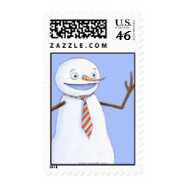 snowman stamp stamps