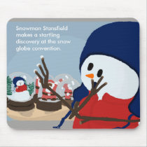 Snowman Stanfield mousepads