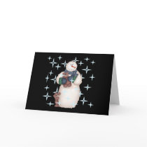 Snowman Starry Night cards by christmasshop Snowman Starry Night cards