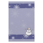 Snowflake Stationery
