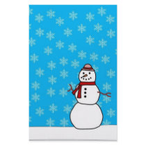 Snowman stationery