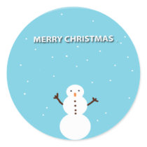 Snowman Sticker