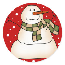 Snowman Stickers