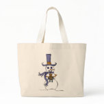Snowman Teddy Bear Bag bags