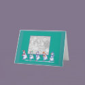 Snowman Template Card