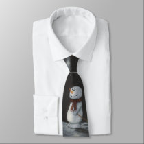 Snowman Tie