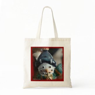Snowman Tote Bag bag