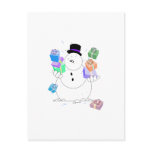 Snowman With Gifts