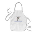 Snowman with Hearts Baking Design Aprons