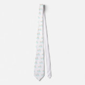 Snowman With Menorah tie