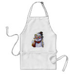 SnOwMaN WiTh SuNgLaSSes aprons