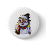 SnOwMaN WiTh SuNgLaSSes buttons