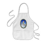 SNOWMAN & WREATH by SHARON SHARPE aprons