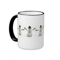 SnowmanBorder mugs