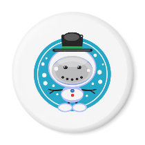 Snowmanbot magnets