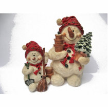 snowmans photo sculptures