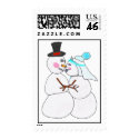 SnowManWedding postage