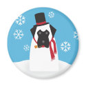Snowmastiff Magnet magnet
