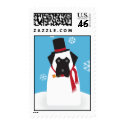 Snowmastiff Postage stamp